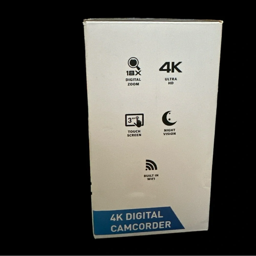 New 4K Ultra HD Vivitar Digital Camcorder WiFi Enabled
